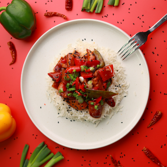 Firecracker Chicken and Rice