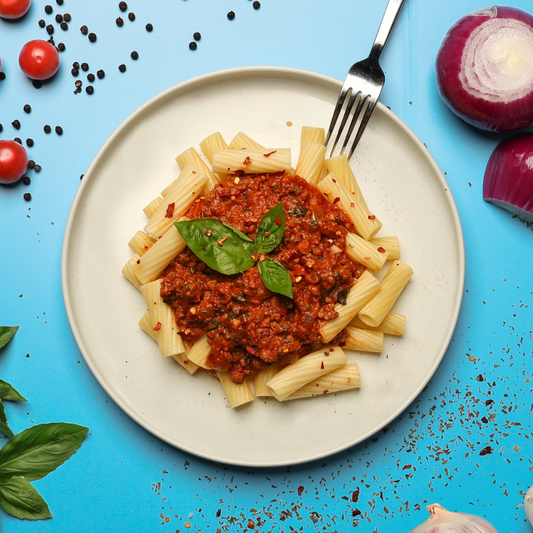 Spicy Beef Rigatoni Arrabbiata
