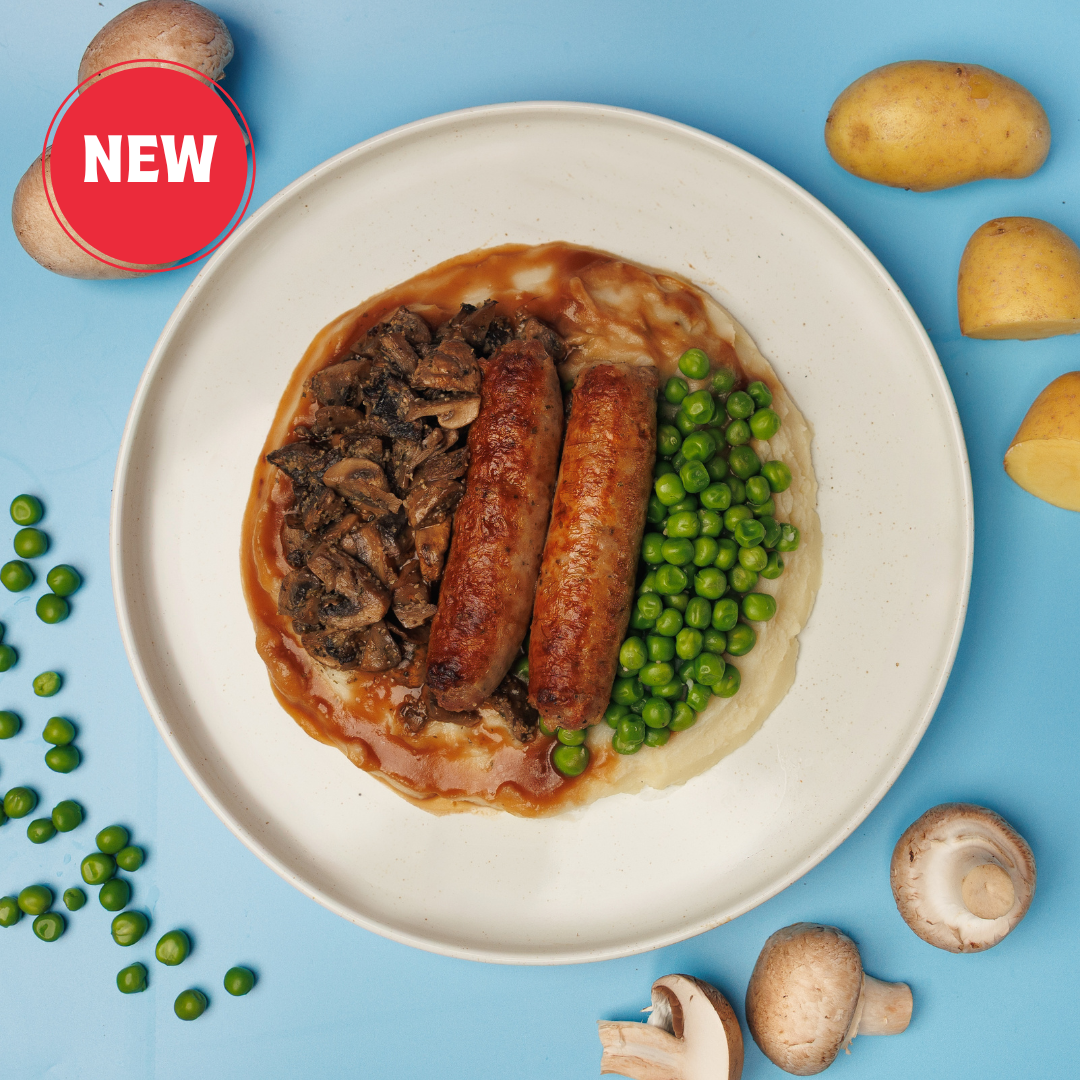 Gourmet Bangers and Mash