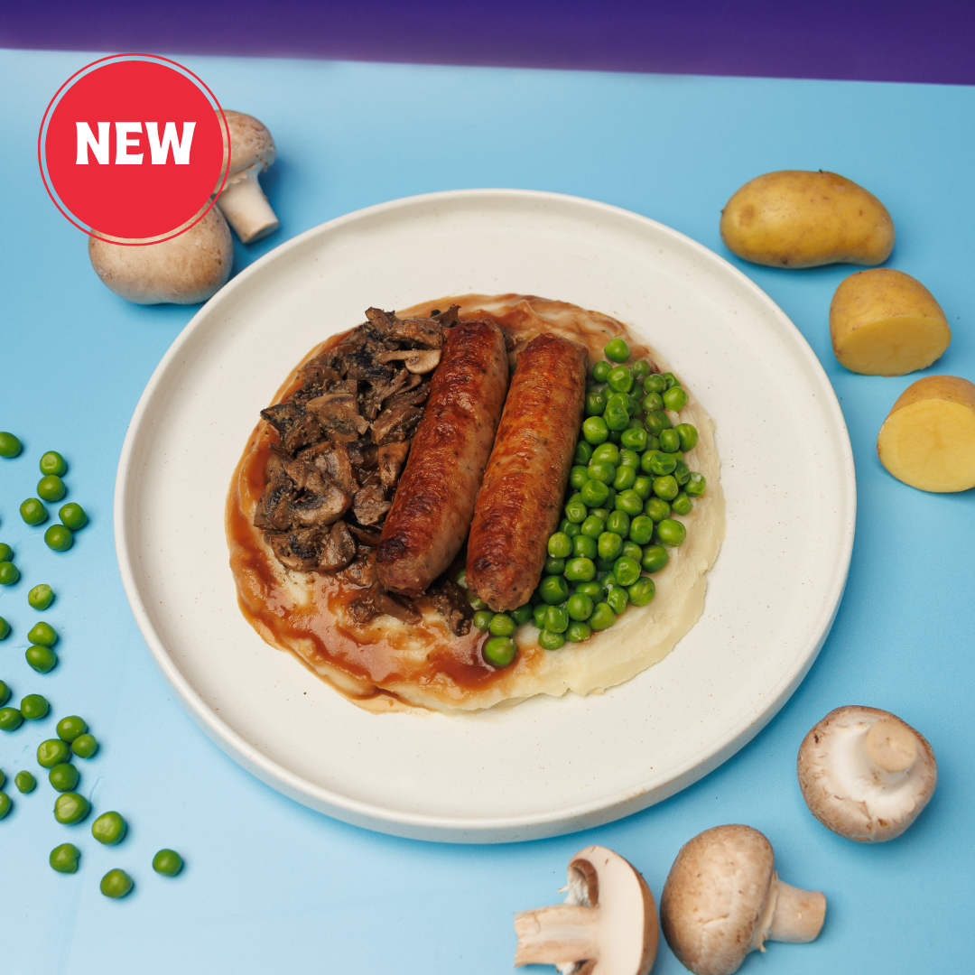 Gourmet Bangers and Mash