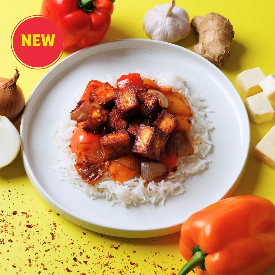 Sweet Chilli Paneer and Rice (Large)
