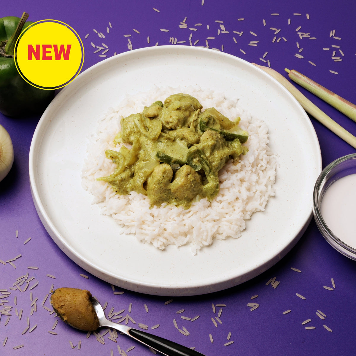 Thai Green Curry and Rice (Regular)