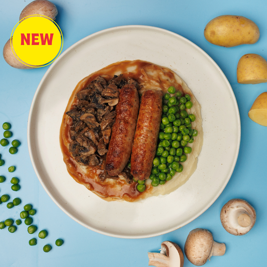 Gourmet Bangers and Mash