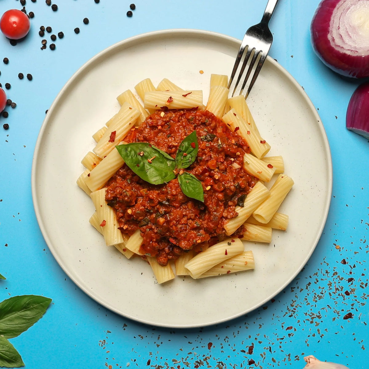 Spicy Beef Rigatoni Arrabbiata