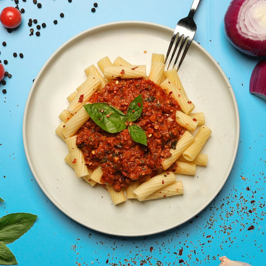 Spicy Beef Rigatoni Arrabbiata