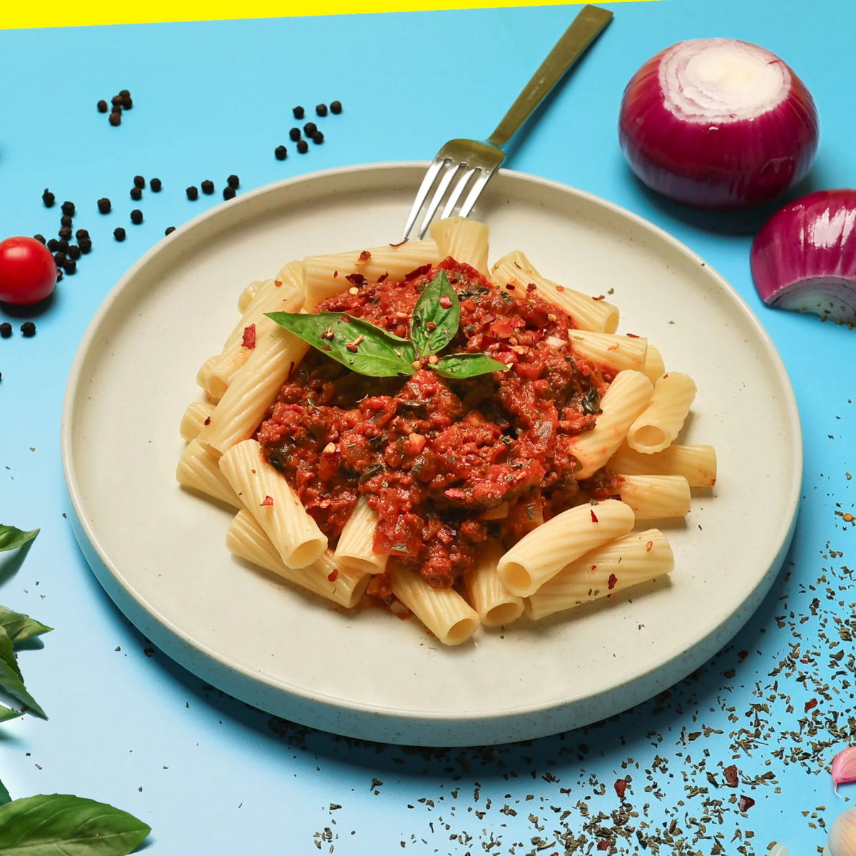 Spicy Beef Rigatoni Arrabbiata