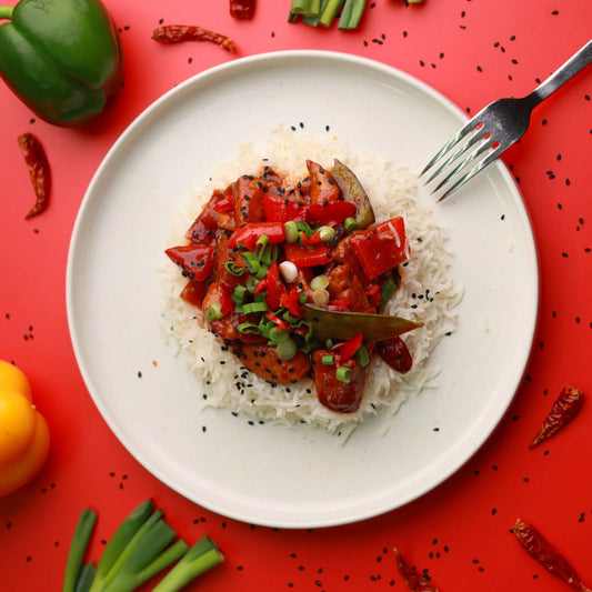 Firecracker Chicken and Rice