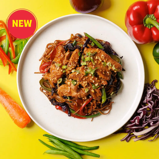 Hakka Chicken and Noodles Stir Fry