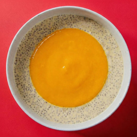 Protein Mango Chia Seed Pudding